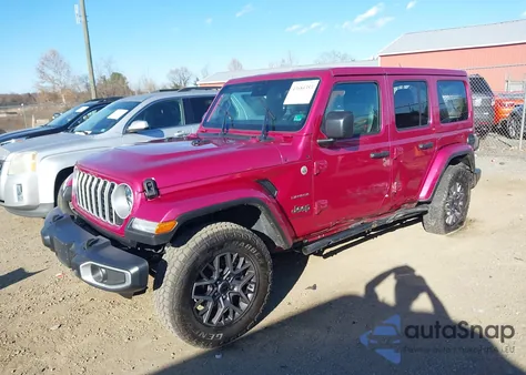 2024 Jeep Wrangler 4-Door Sahara 4X4 from USA, damaged, VIN 1C4PJXEG6RW320461